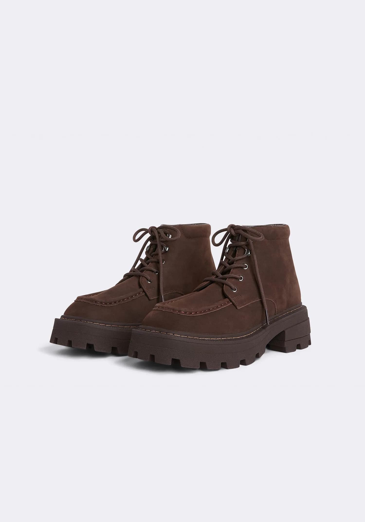 EYTYS Tribeca Nubuck Chocolate Boots