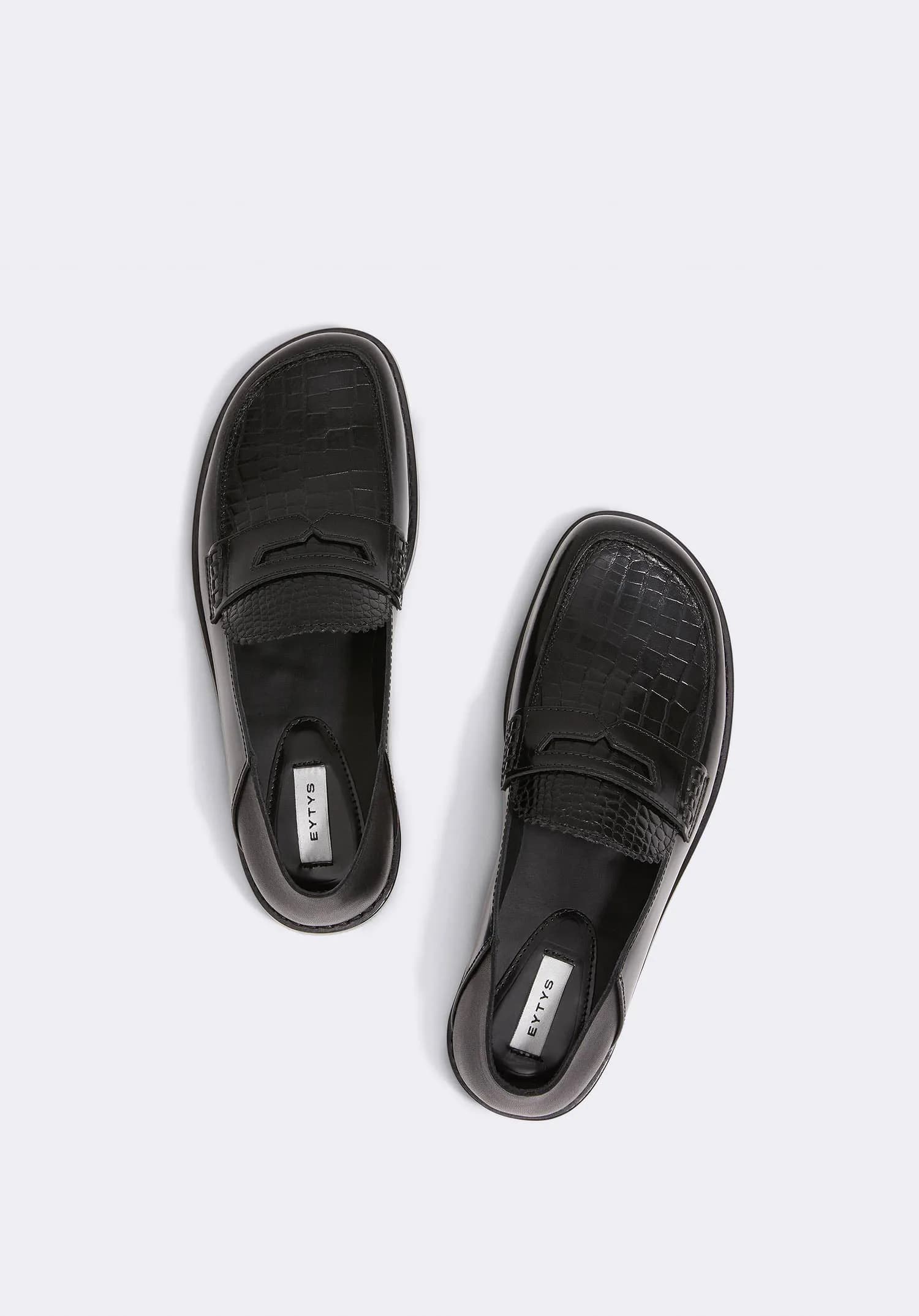 EYTYS Otello Black Loafers
