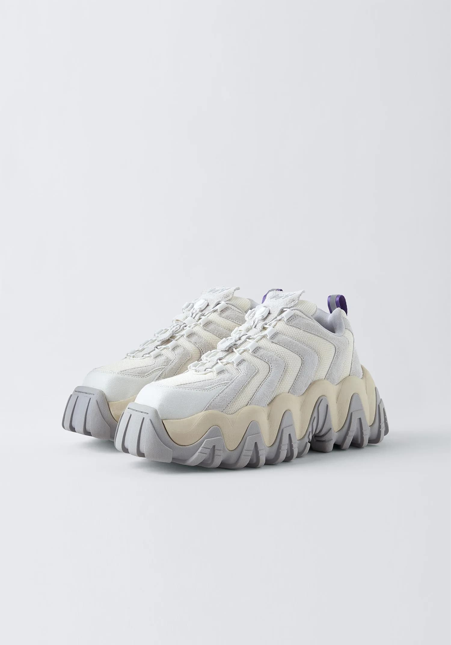 EYTYS Halo Suede Off White Sneakers