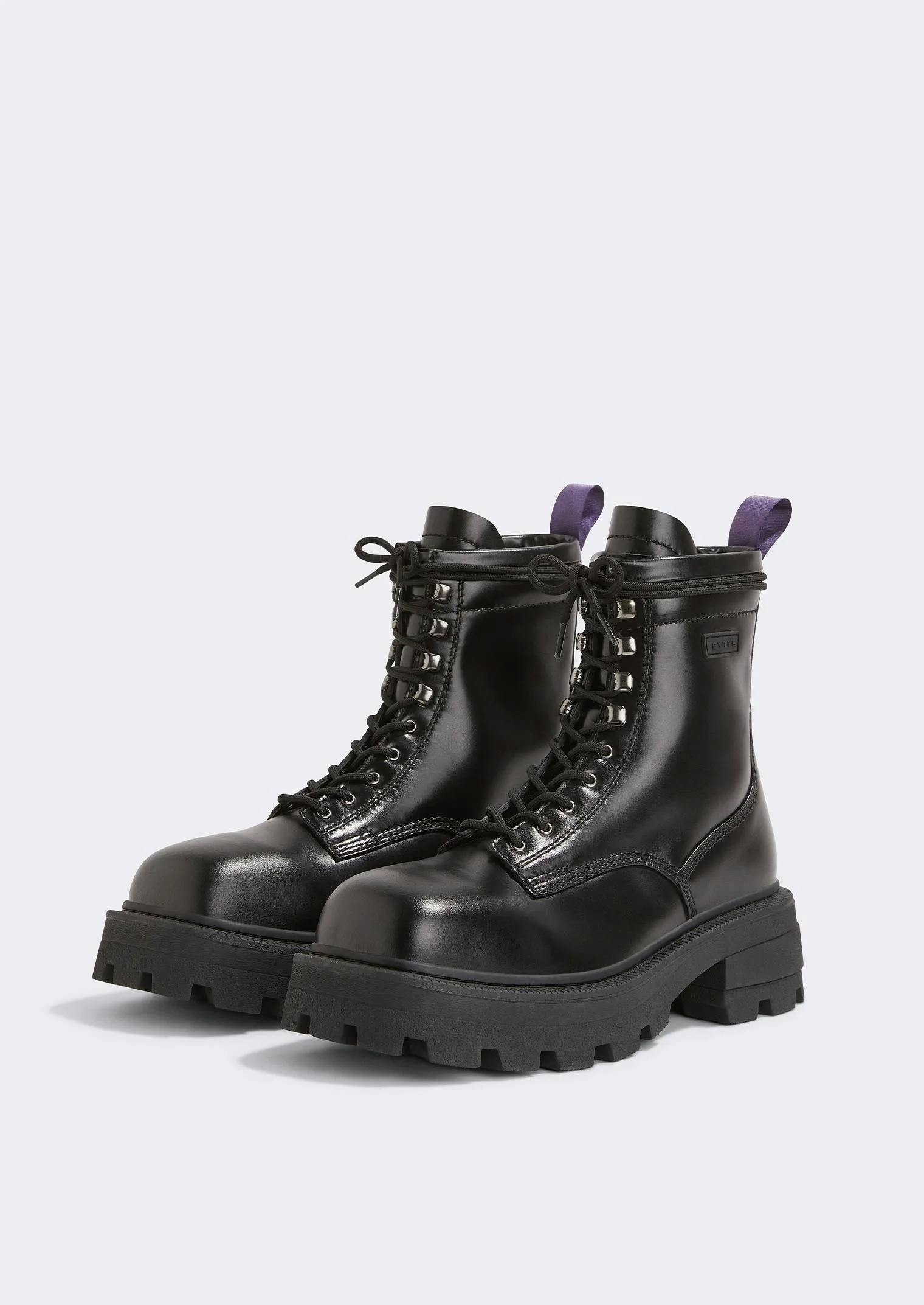 EYTYS Michigan Leather Black Boots | EYTYS