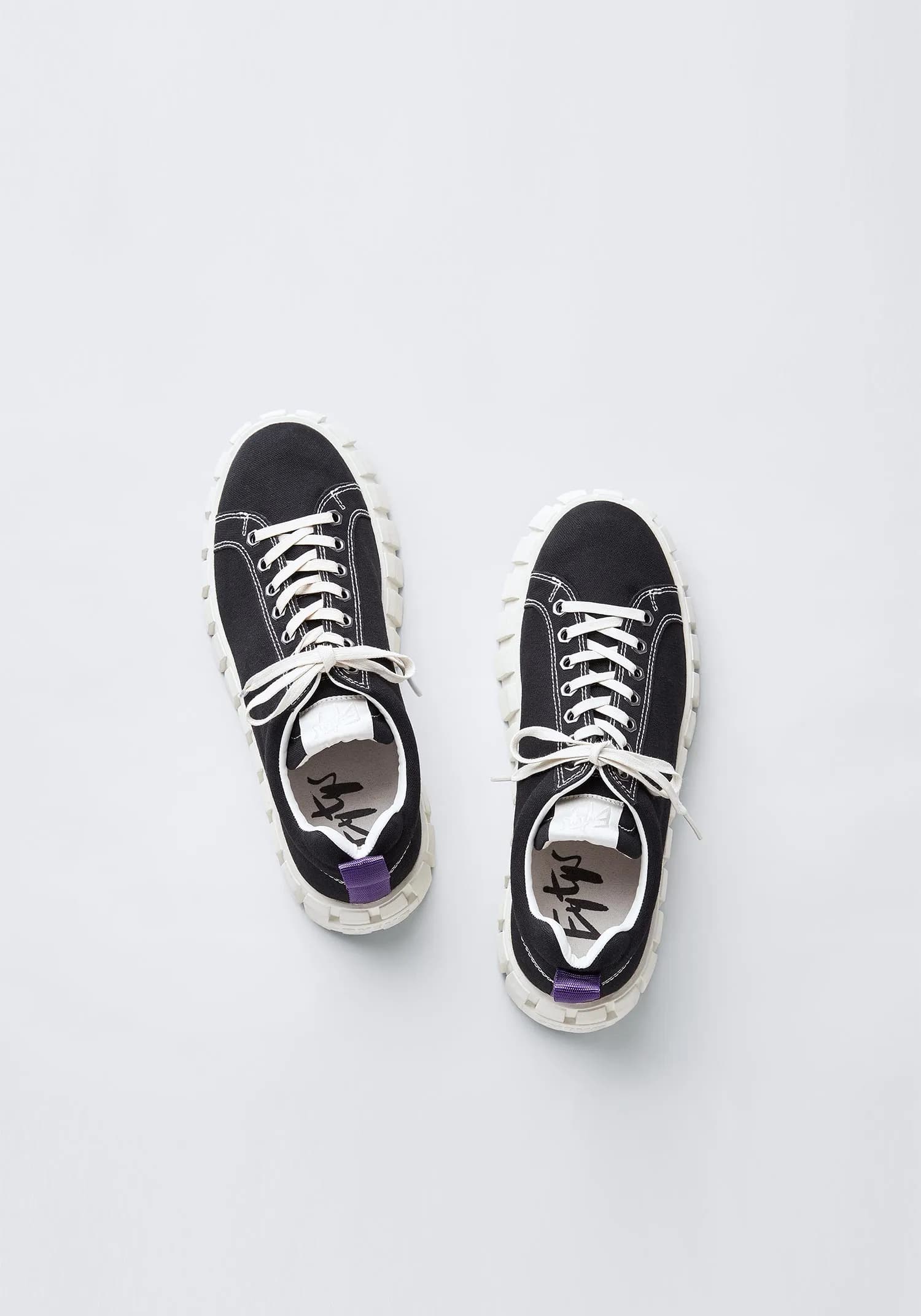 EYTYS Odessa Canvas Black Sneakers