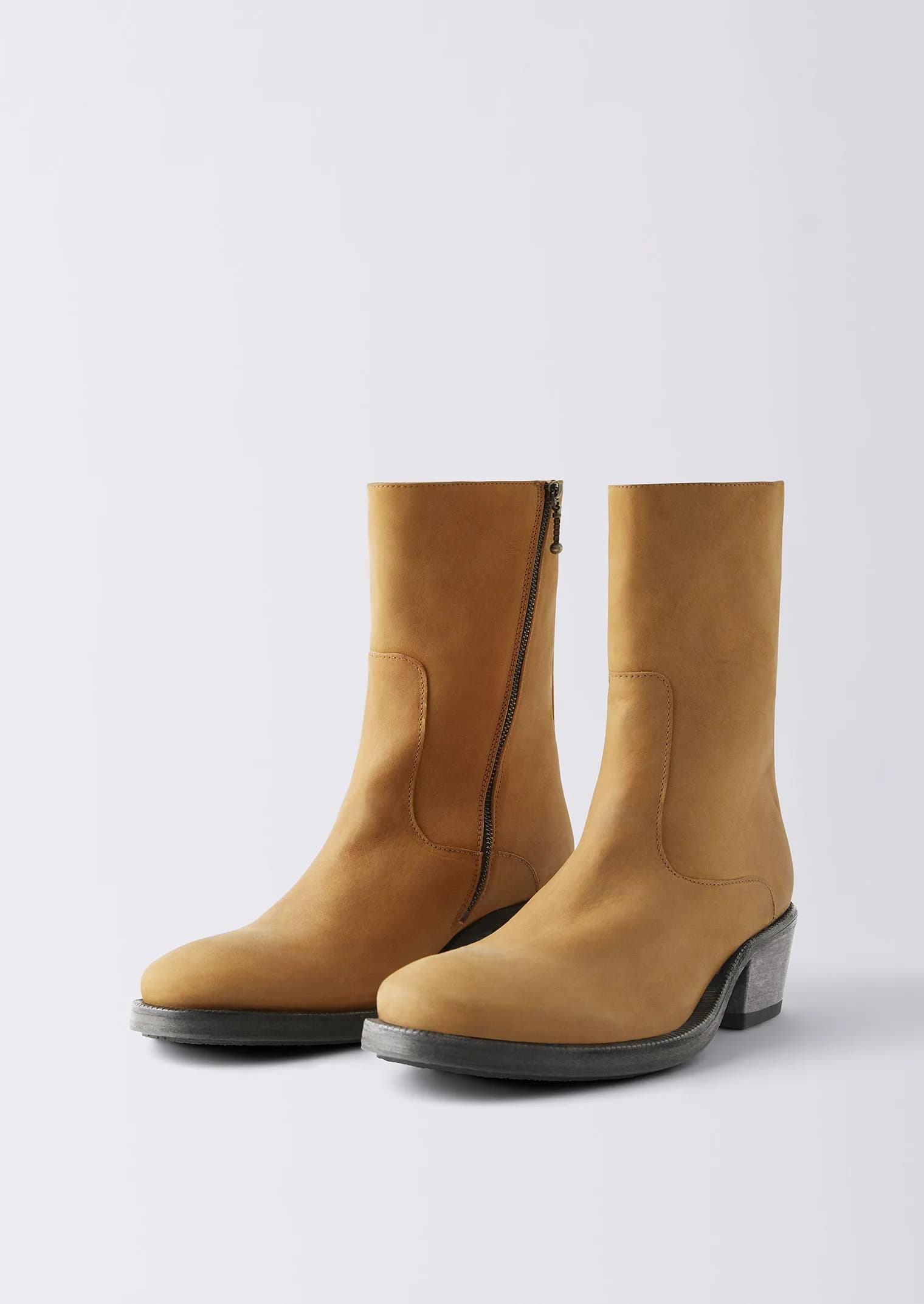 EYTYS Blaise Leather Limestone Boots | EYTYS