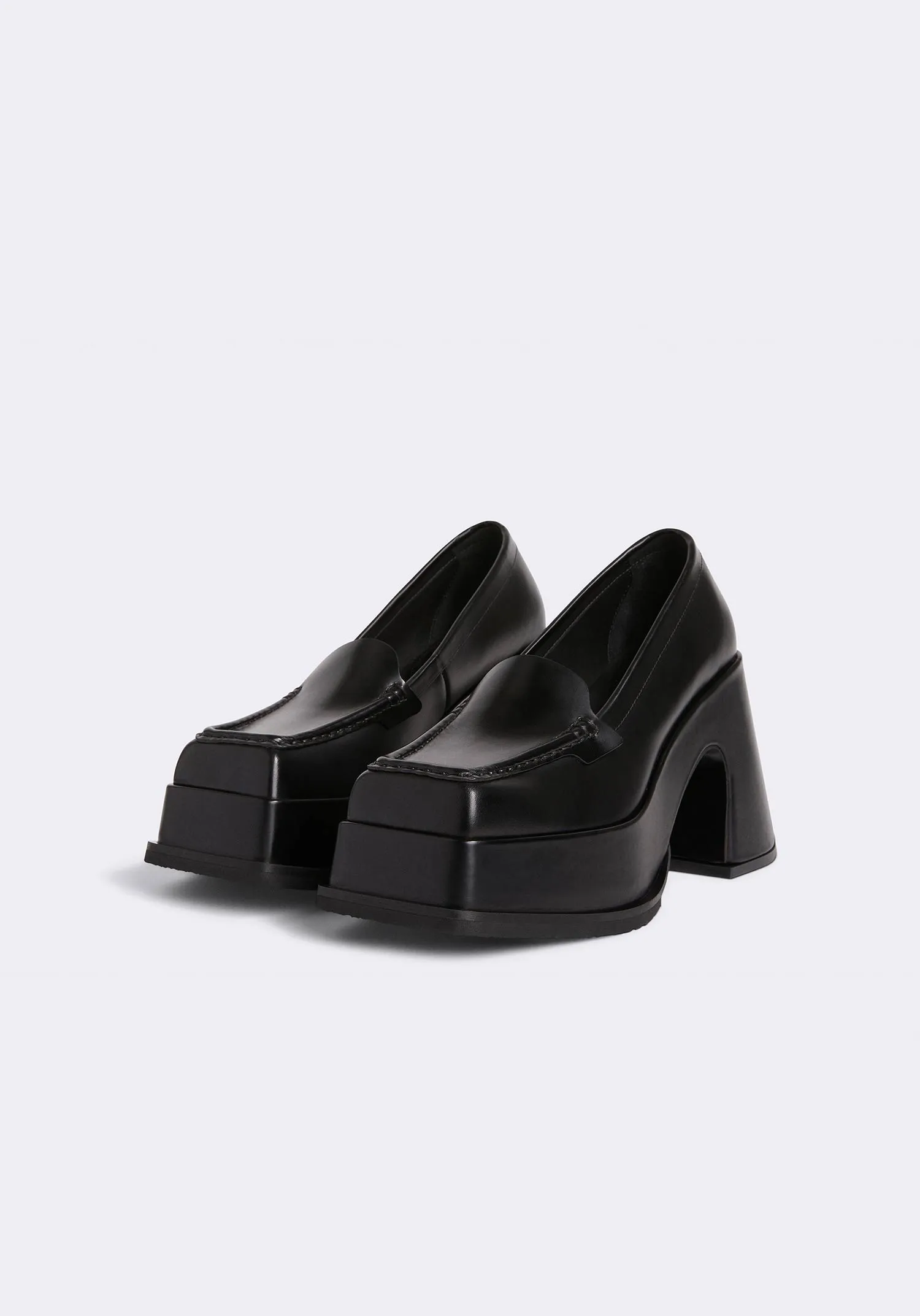 EYTYS Ruby Leather Black Heels