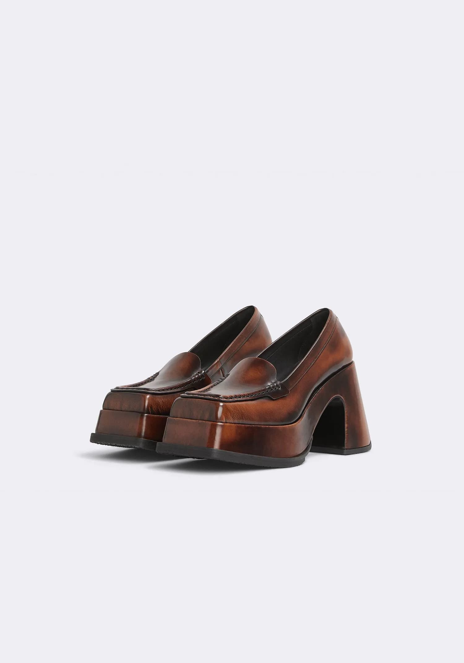 EYTYS Ruby Leather Amber Heels EYTYS