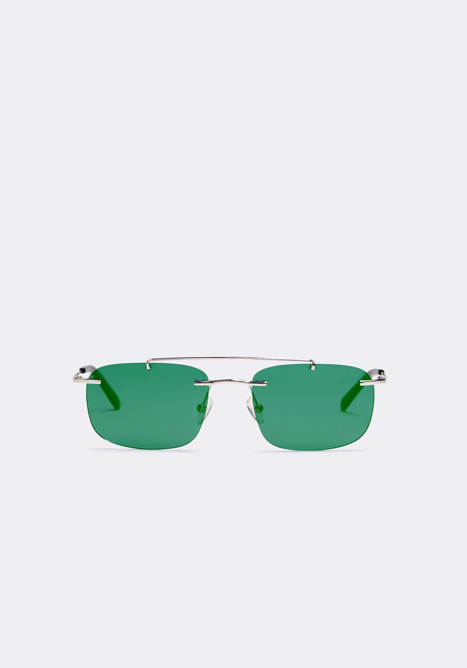 【2024 新作】 EYTYS Avery Matte Silver/Khaki Sunglasses | EYTYS 小物
