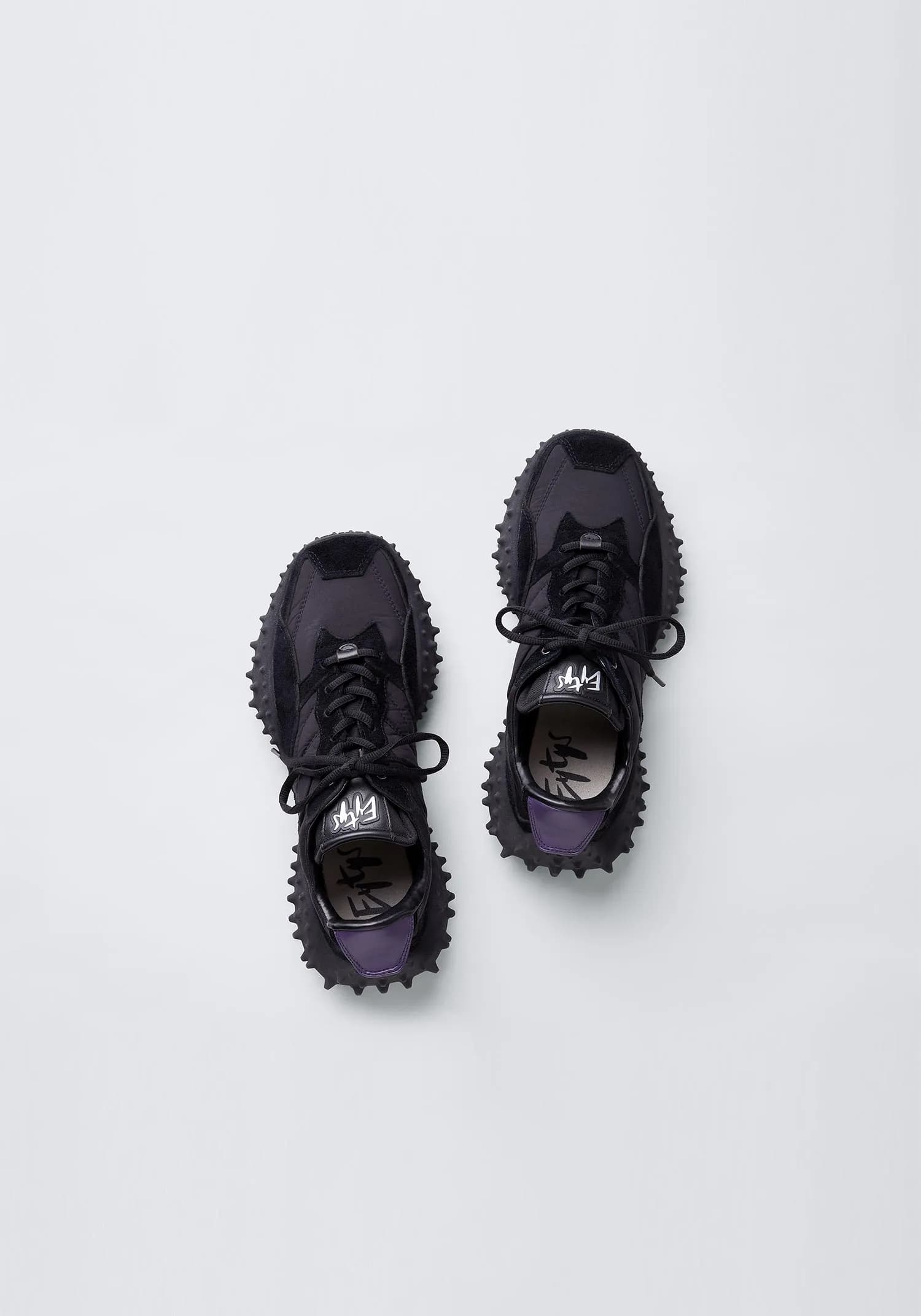 EYTYS Fugu Suede Black Sneakers