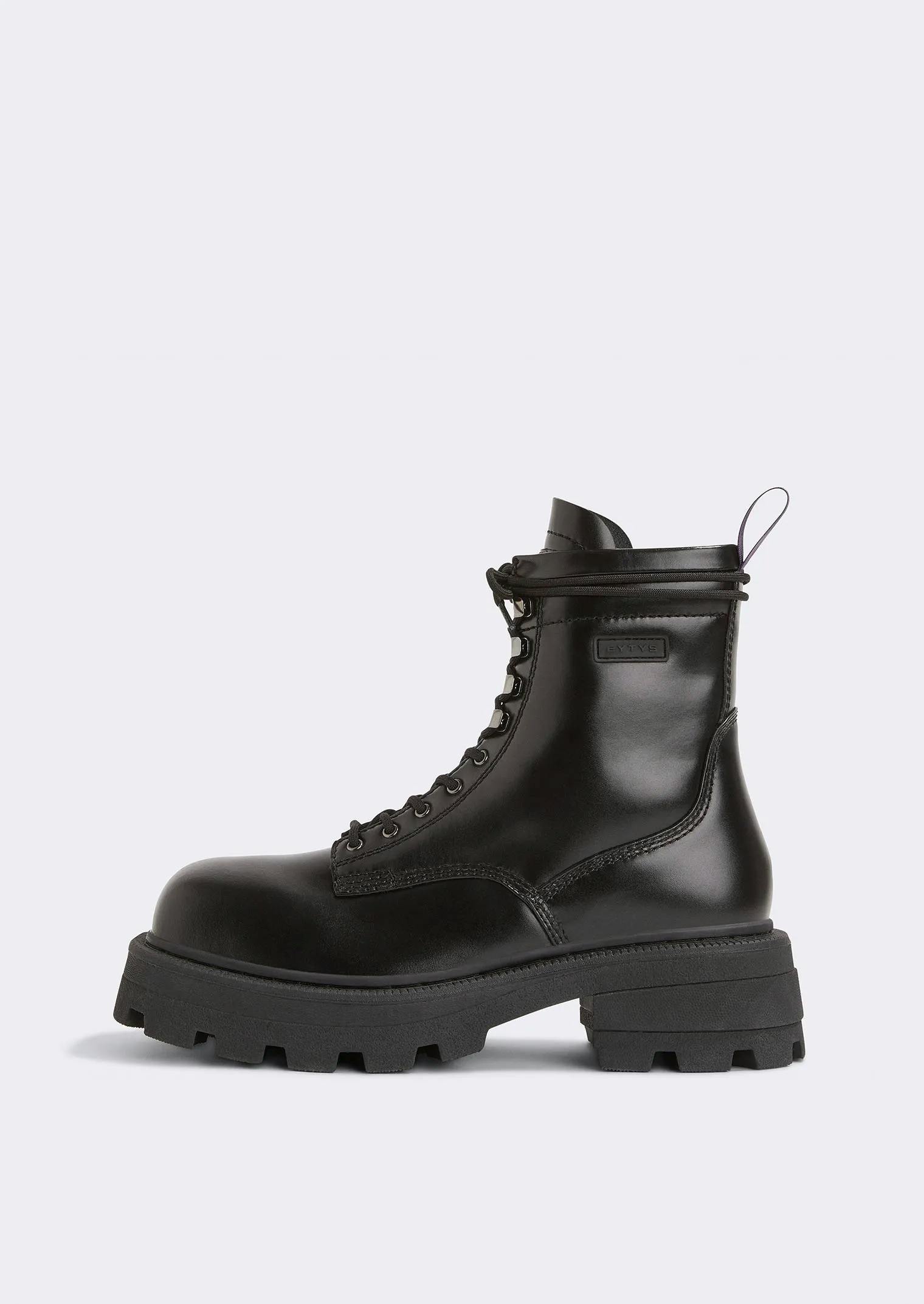 EYTYS Michigan Leather Black Boots