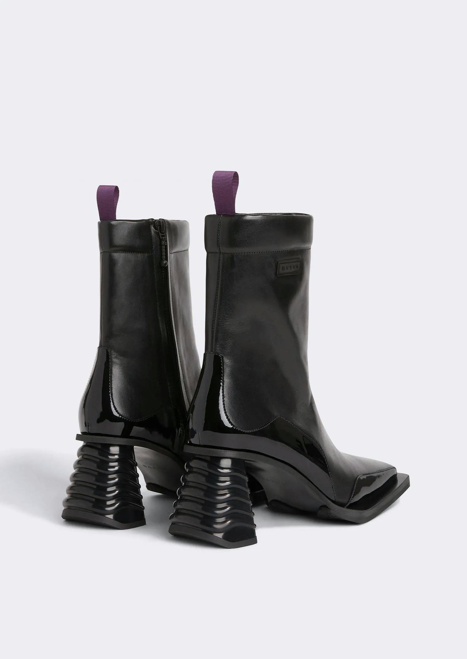 EYTYS Gaia Leather Black Heels